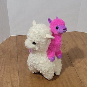 Llama Lot of 2 Lily from Ty and Pink Ideal Toy
